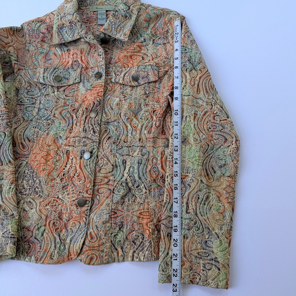 Woman’s Analogy Brand Textured Jacket Size Small - Picture 4 of 7